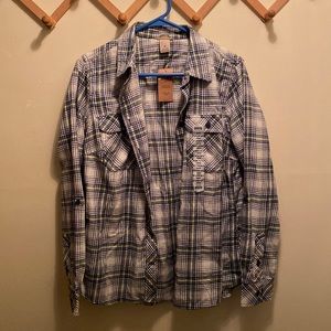 Plaid Button Up Shirt